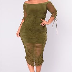 Fashion Nova Curve Off The Shoulder Dress 3x